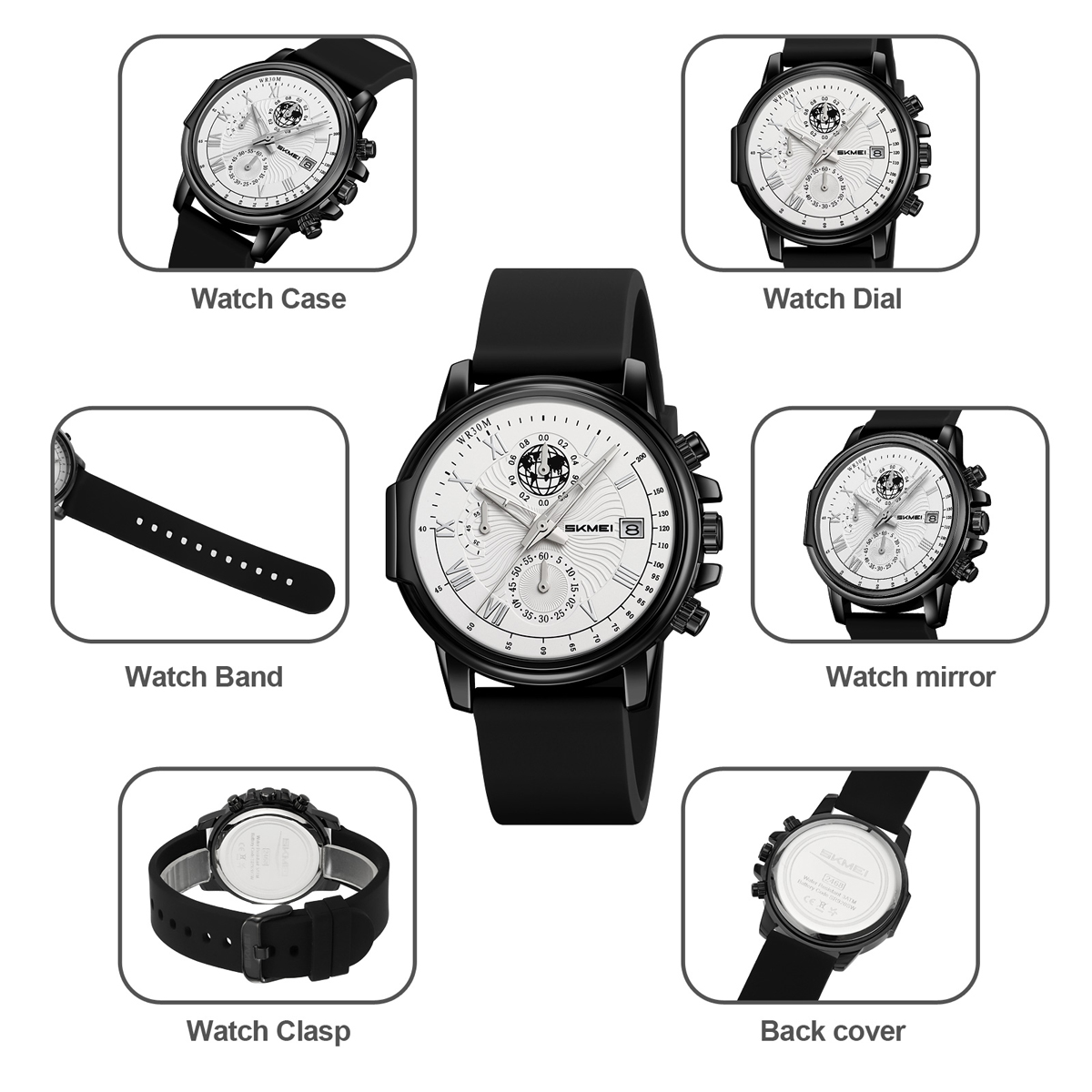 SKMEI 2468 Factory Price Classic Fashion Watch
