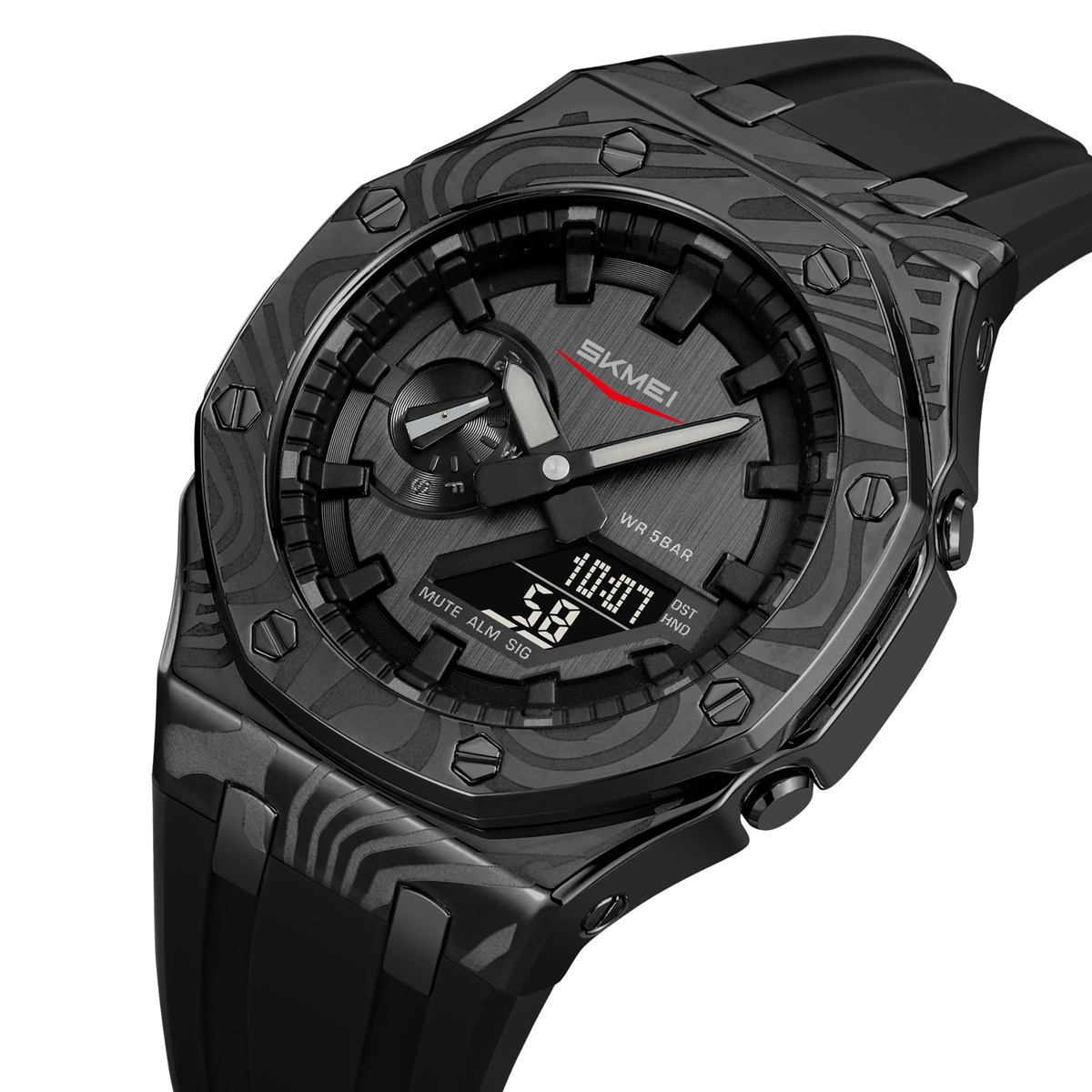 Direct Factory Skmei 2471 New Unique Design Dual Time Digital Watch 