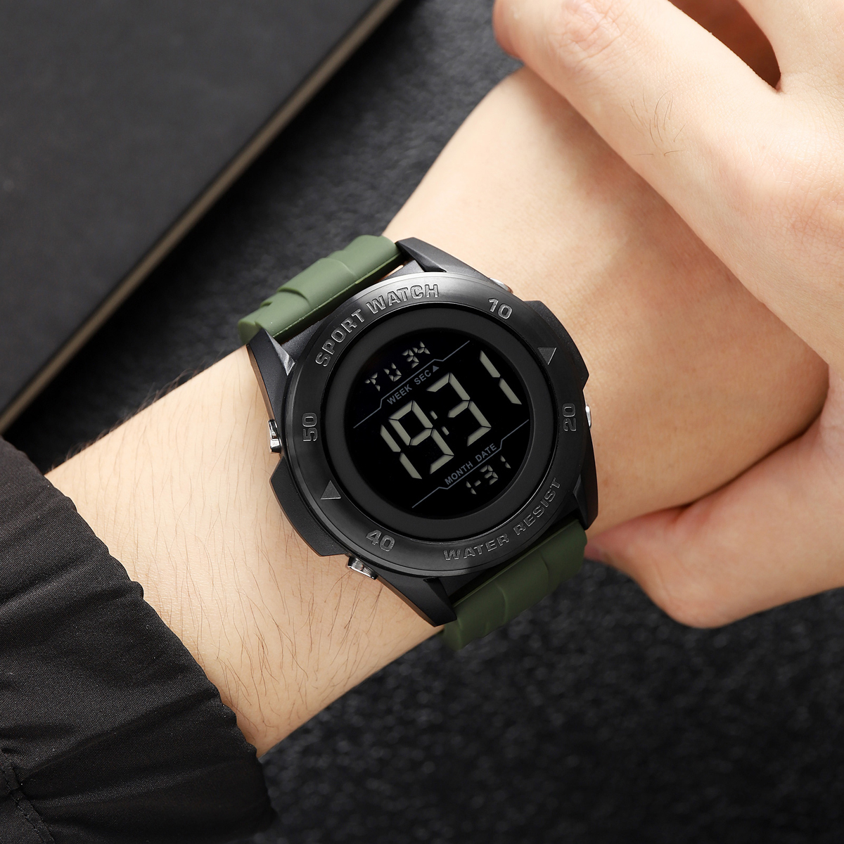 Skmei Original Factory Men's Model 2485 Sport Digital Black Classic Watch