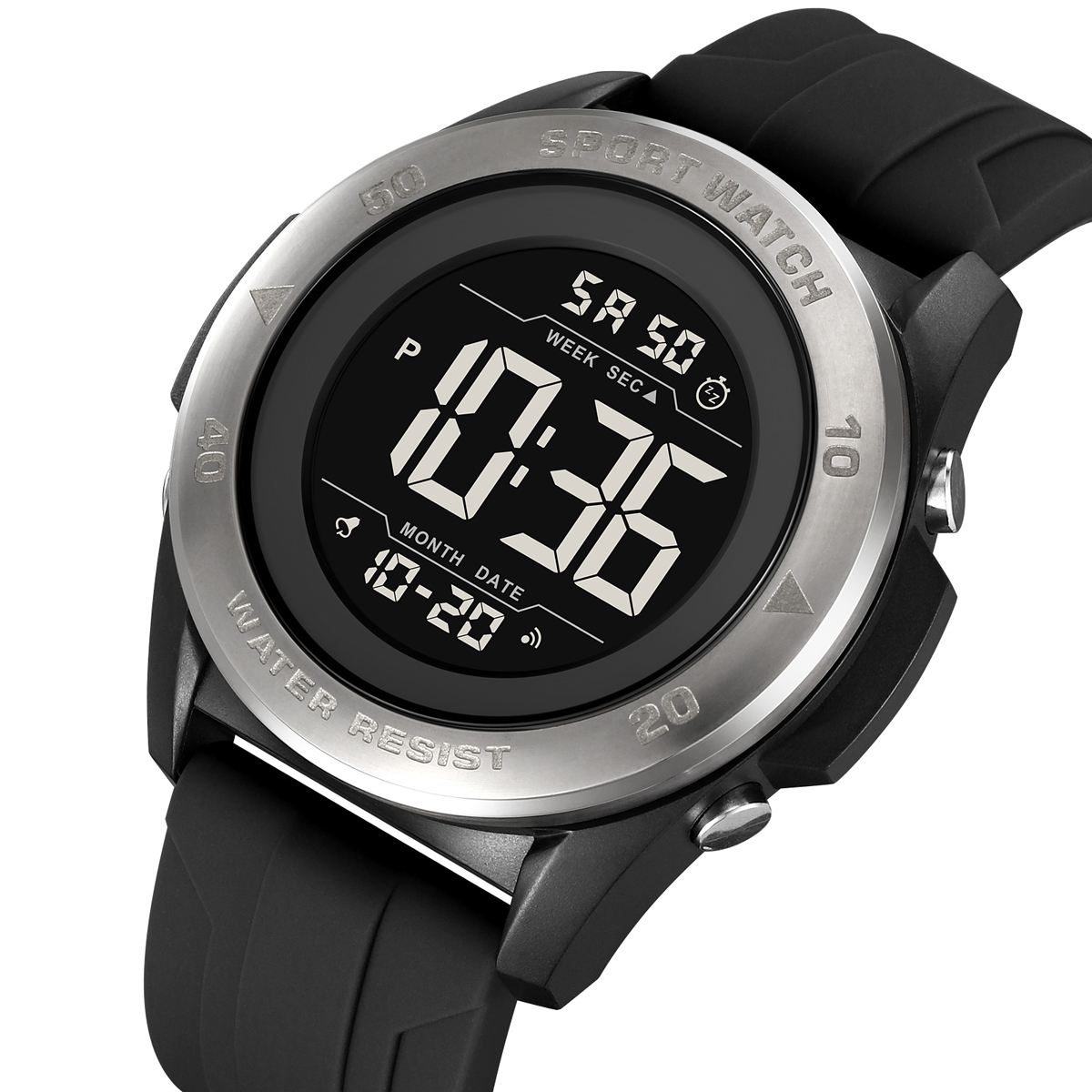 Skmei Original Factory Men's Model 2485 Sport Digital Black Classic Watch