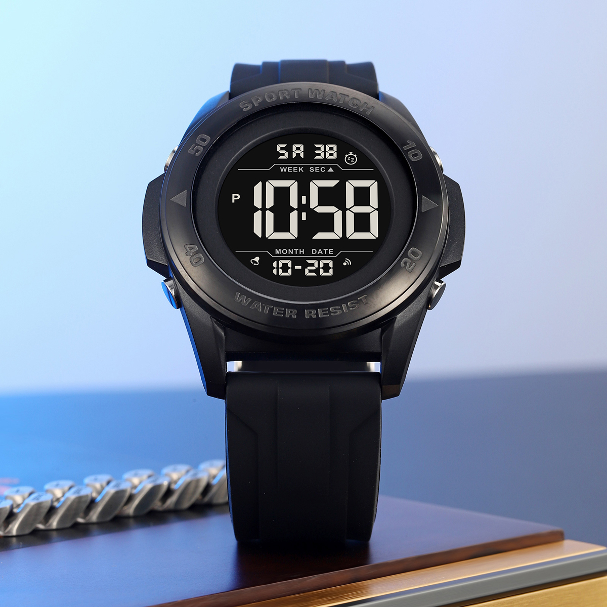 Skmei Original Factory Men's Model 2485 Sport Digital Black Classic Watch
