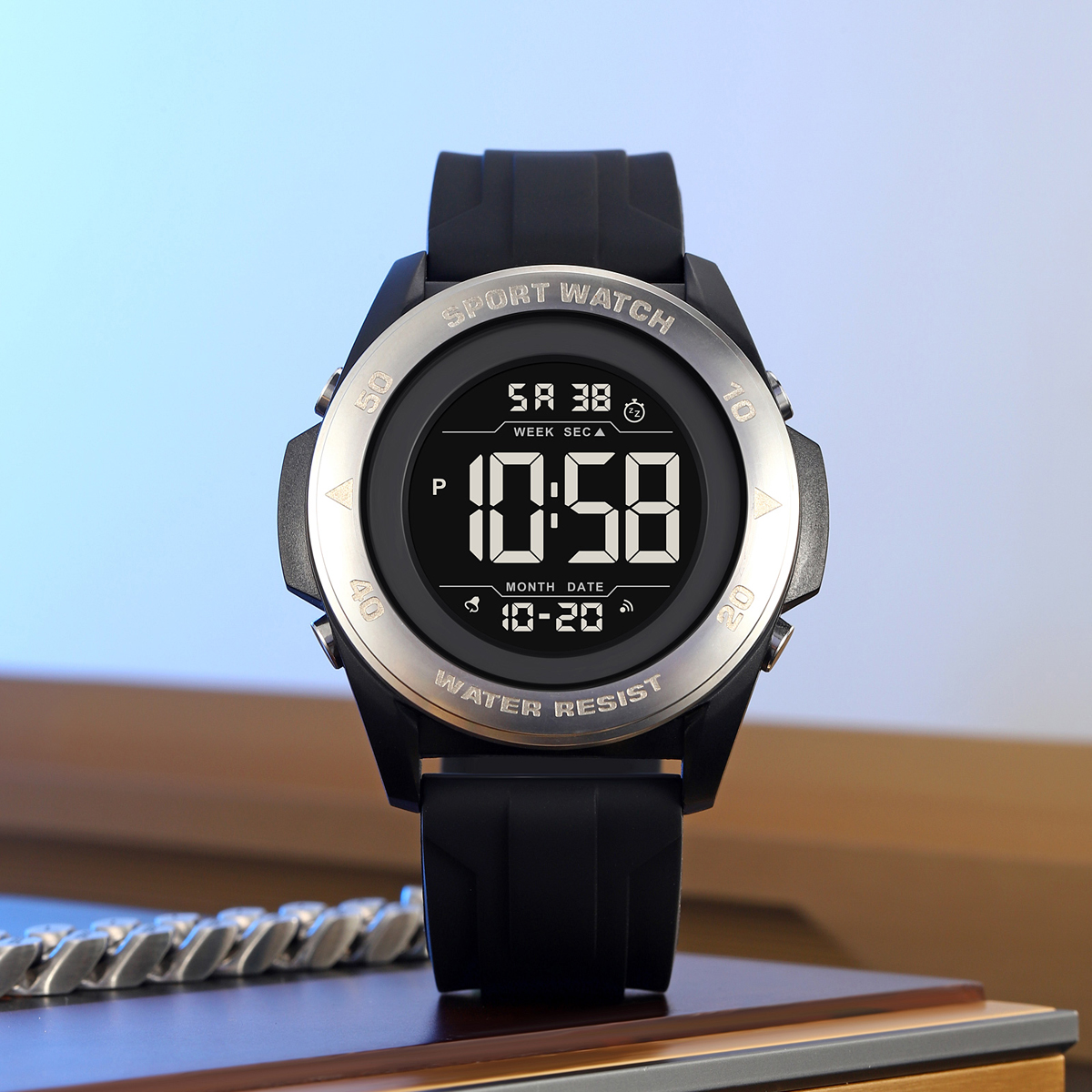 Skmei Original Factory Men's Model 2485 Sport Digital Black Classic Watch