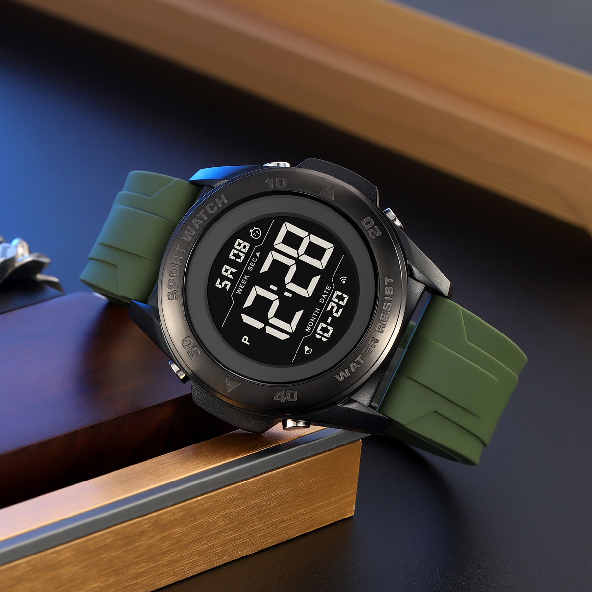 Skmei Original Factory Men's Model 2485 Sport Digital Black Classic Watch