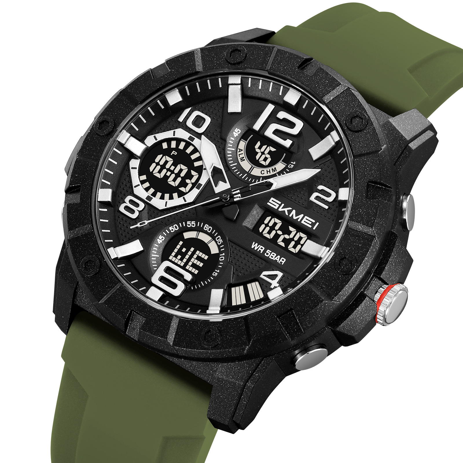 Skmei 2487 Wristwatch Factory Direct Electronic Analog Digital Waterproof Reloj