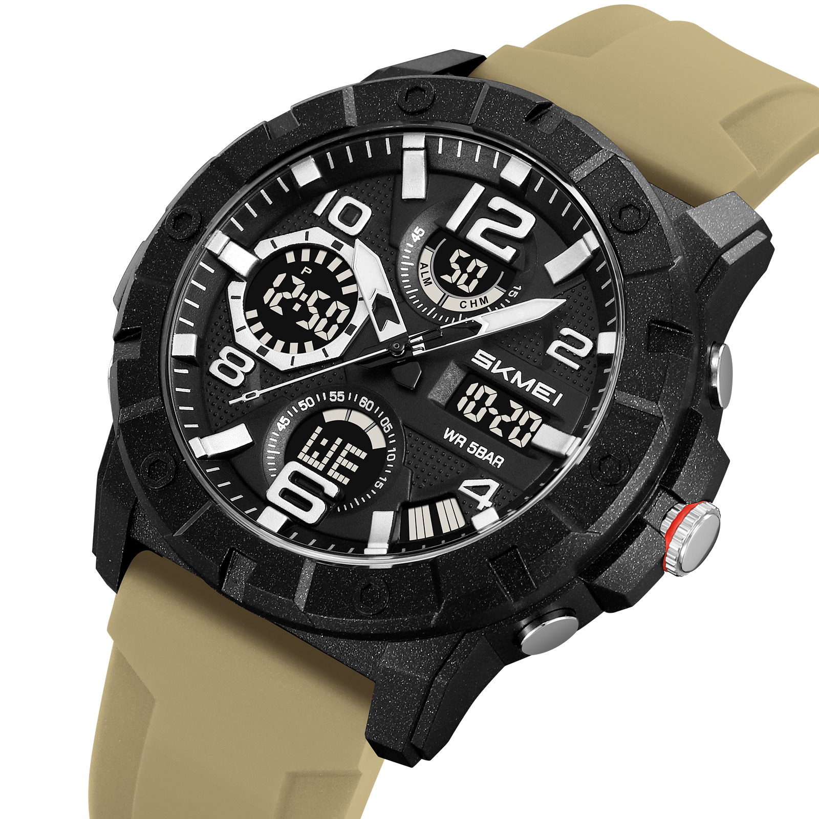 Skmei 2487 Wristwatch Factory Direct Electronic Analog Digital Waterproof Reloj