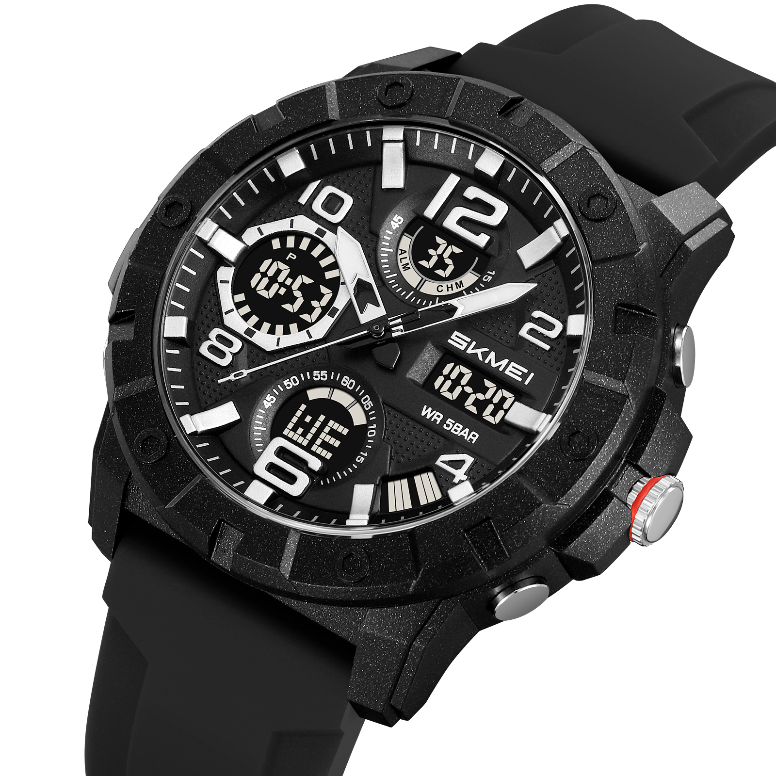 Skmei 2487 Wristwatch Factory Direct Electronic Analog Digital Waterproof Reloj