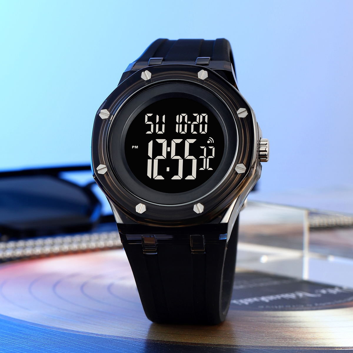 SKMEI 2489 Sport Outdoor Silicone Strap Watch