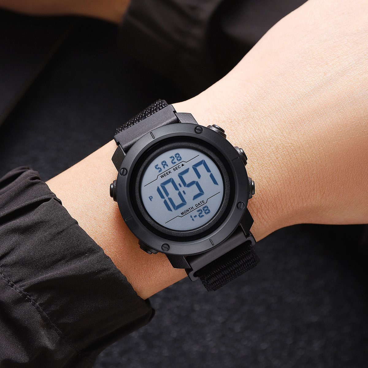 2497 Skmei Wholesale Man Digital Plastic Watches Sports Watch