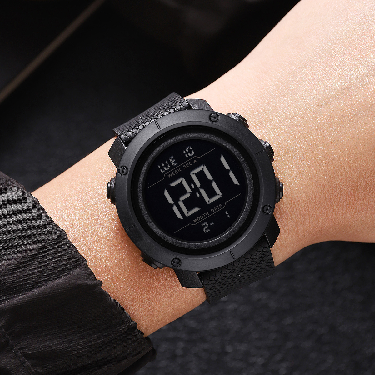 2497 Skmei Wholesale Man Digital Plastic Watches Sports Watch