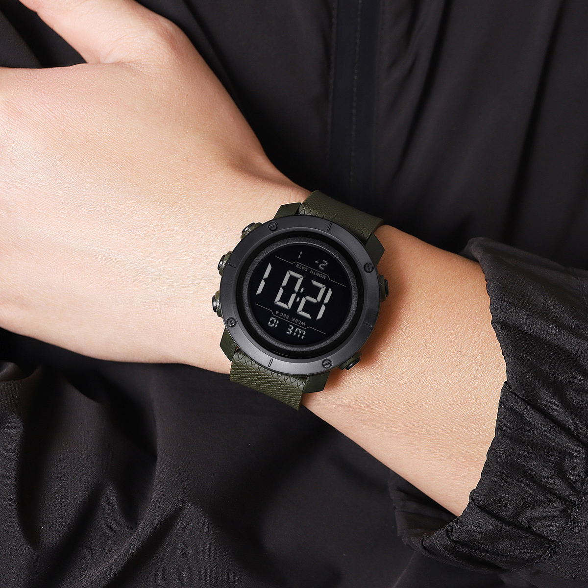 2497 Skmei Wholesale Man Digital Plastic Watches Sports Watch