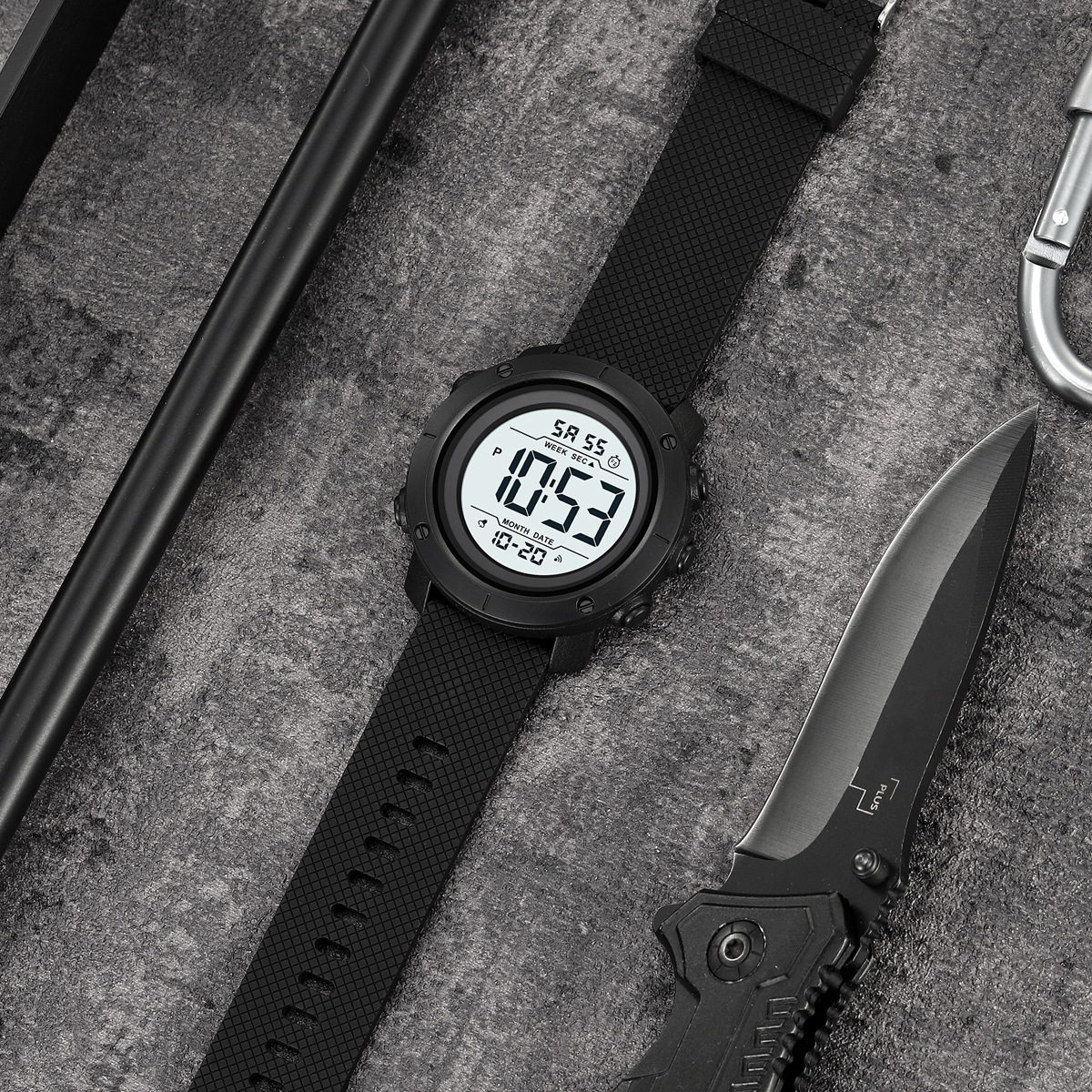 2497 Skmei Wholesale Man Digital Plastic Watches Sports Watch