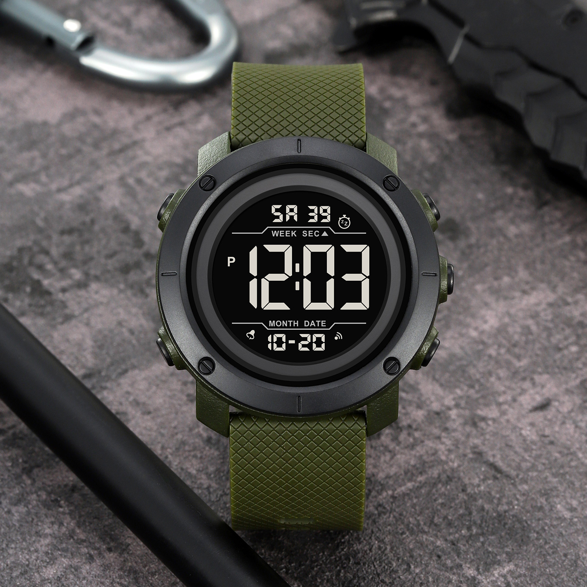 2497 Skmei Wholesale Man Digital Plastic Watches Sports Watch