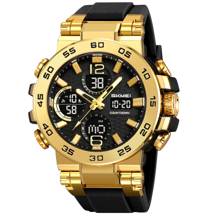 Skmei 2499 Mens Quartz+digital Analog Watch
