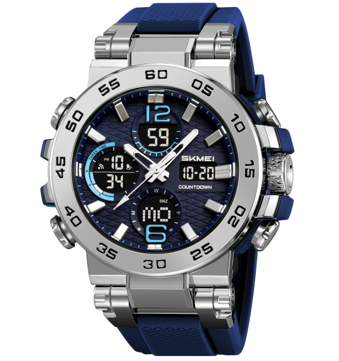 Skmei 2499 Mens Quartz+digital Analog Watch