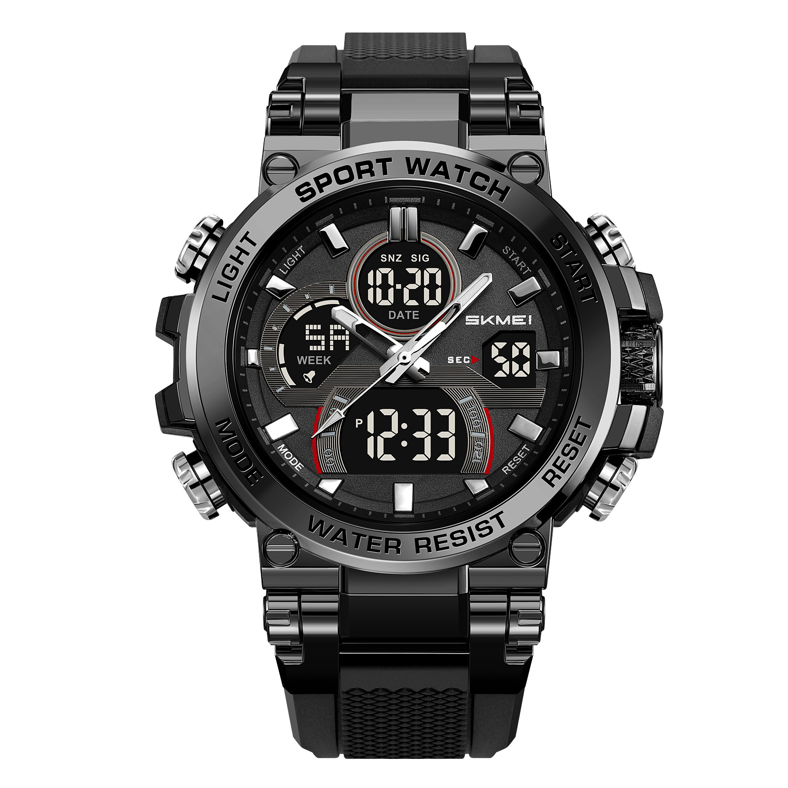 SKMEI ANALOG DIGITAL BIG WATCH 2500