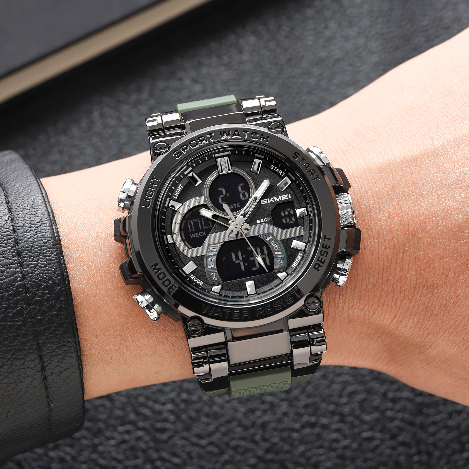 SKMEI ANALOG DIGITAL BIG WATCH 2500