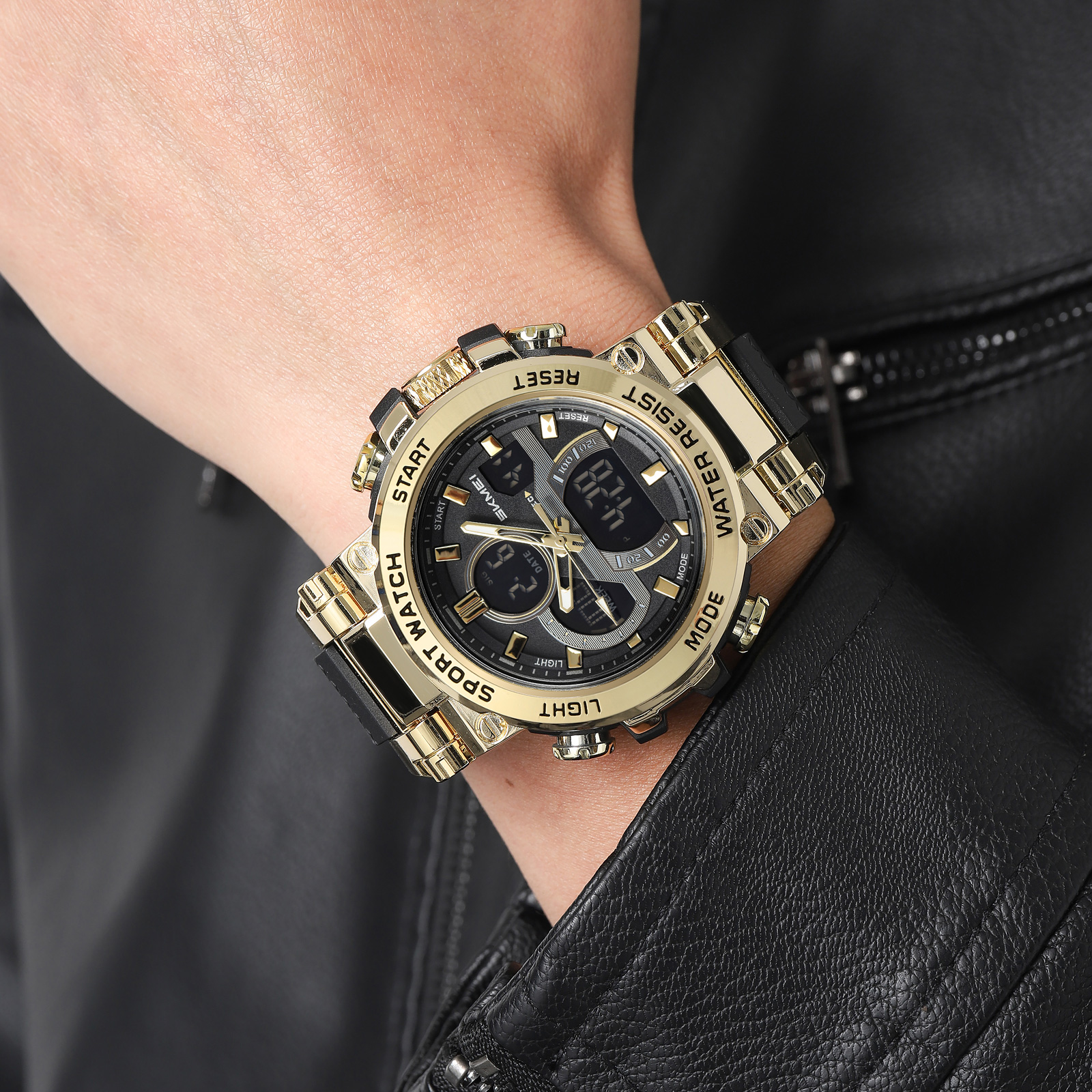 SKMEI ANALOG DIGITAL BIG WATCH 2500