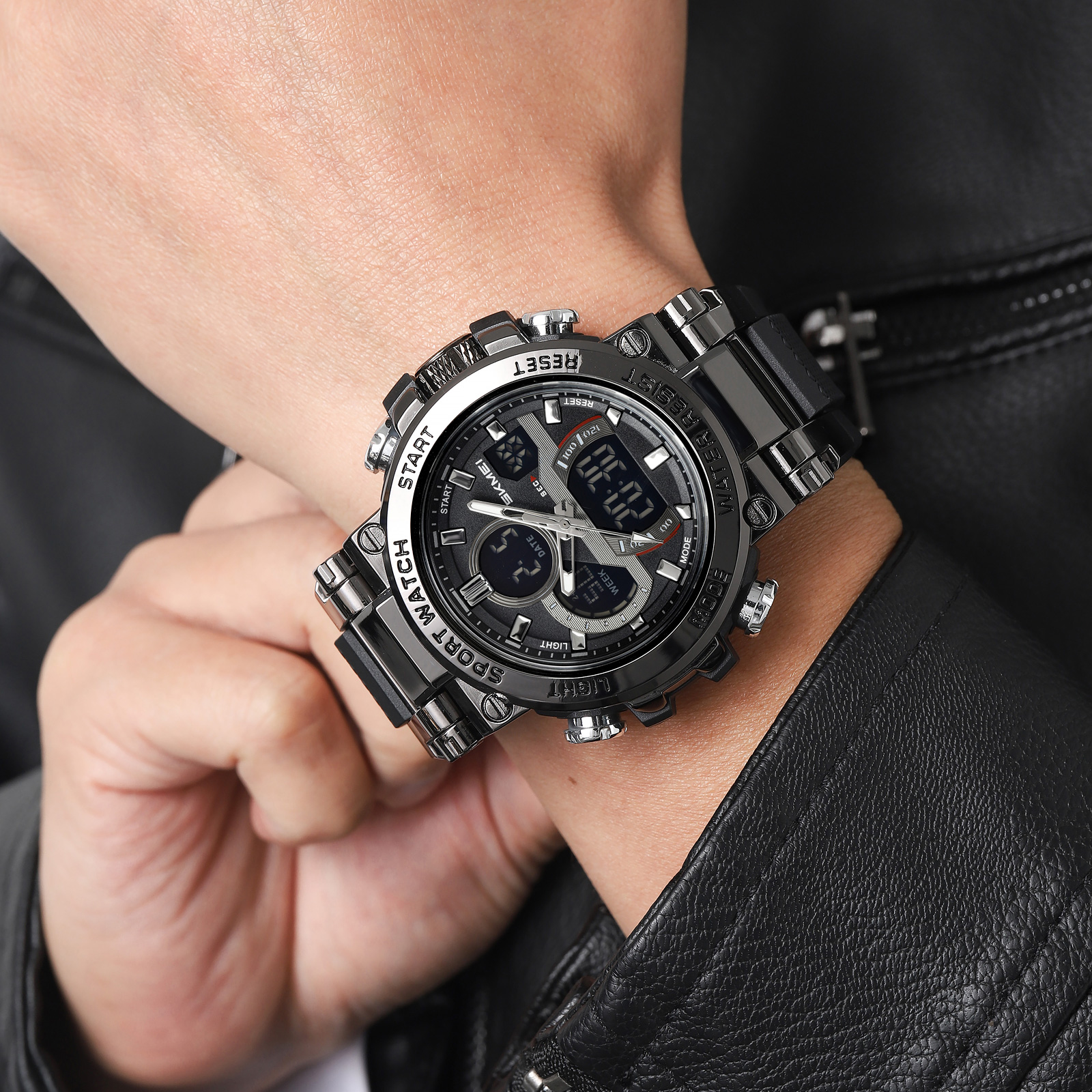 SKMEI ANALOG DIGITAL BIG WATCH 2500
