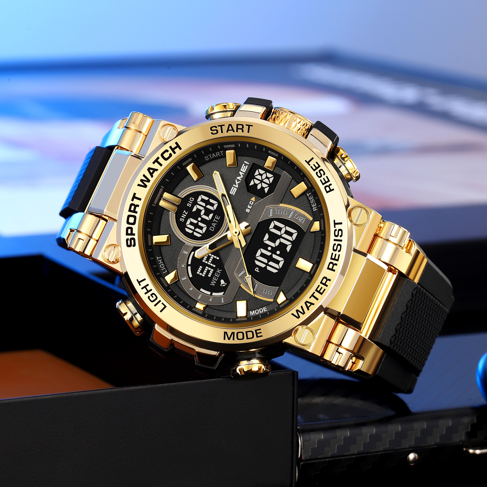 SKMEI ANALOG DIGITAL BIG WATCH 2500