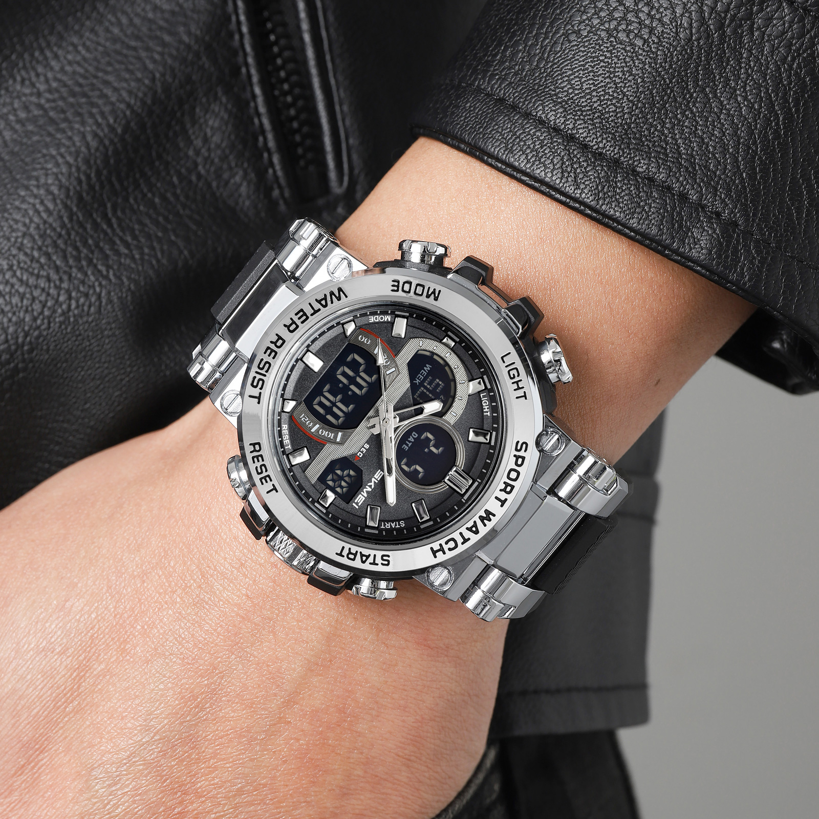 SKMEI ANALOG DIGITAL BIG WATCH 2500