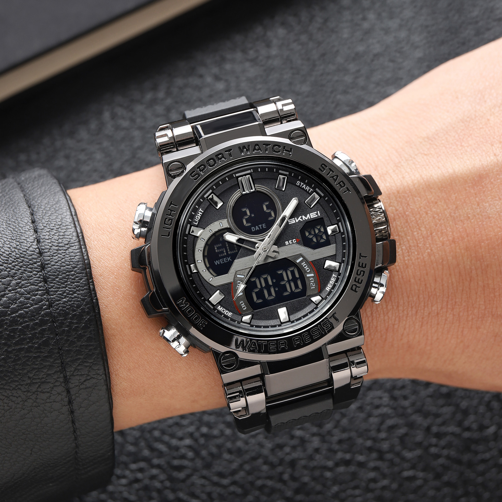 SKMEI ANALOG DIGITAL BIG WATCH 2500
