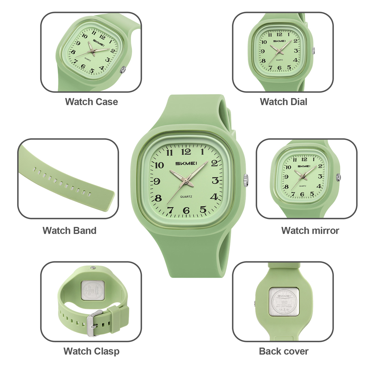 SKMEI 2501 Fashion new product simple casual watch