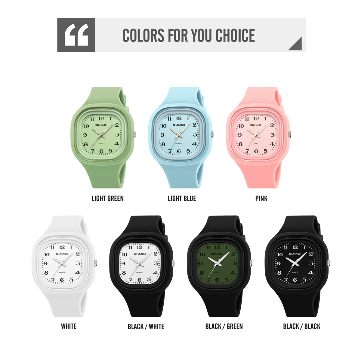 SKMEI 2501 Fashion new product simple casual watch