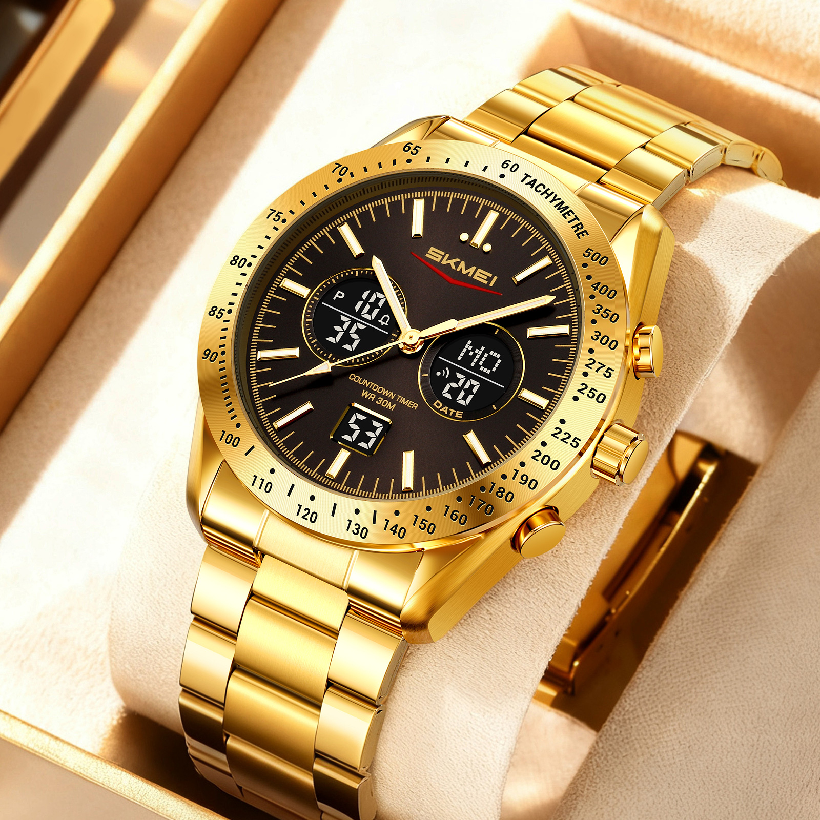 SKMEI 2503 Digital Analog Watch New