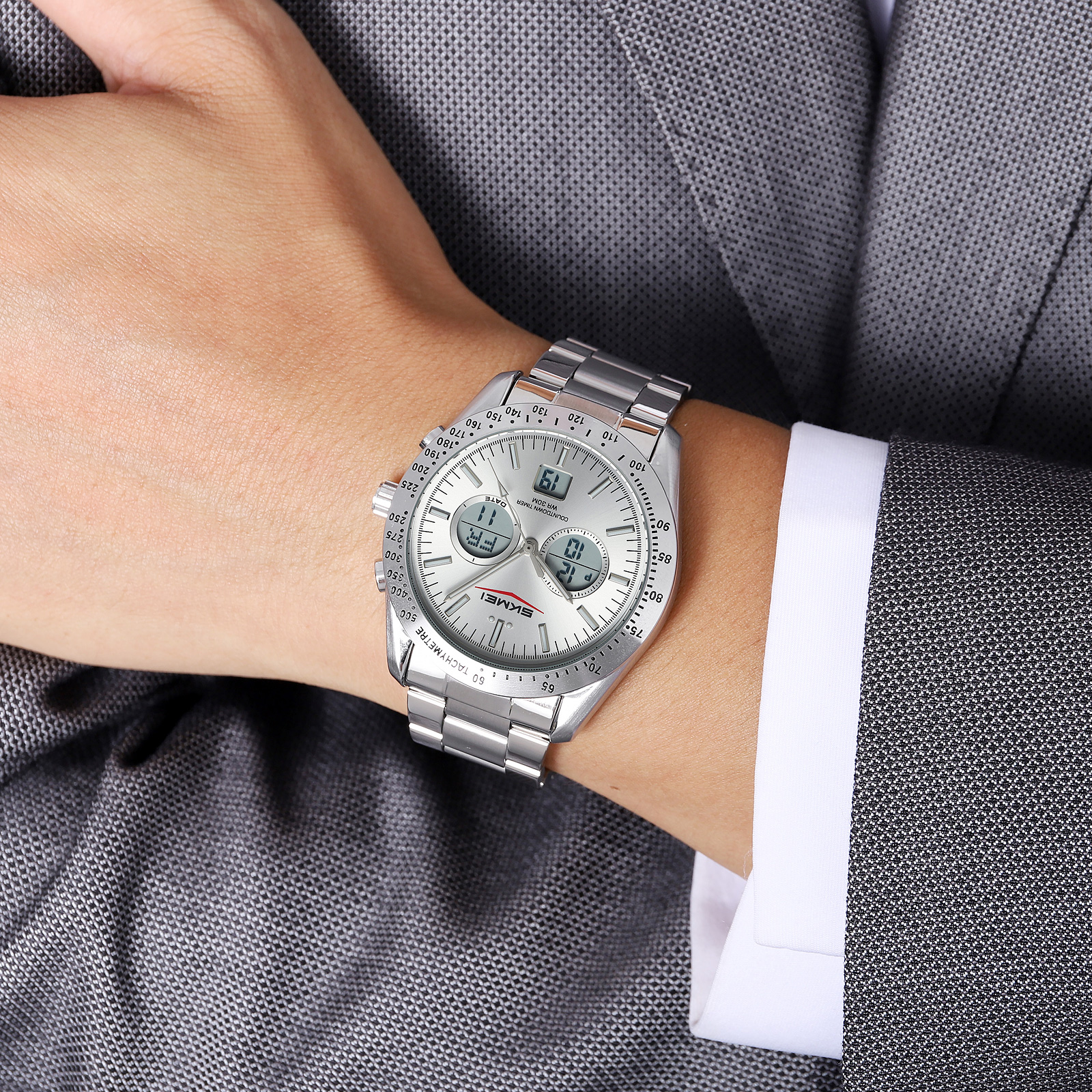 SKMEI 2503 Digital Analog Watch New