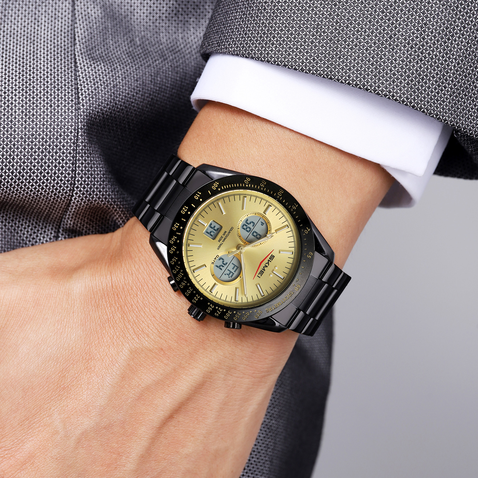 SKMEI 2503 Digital Analog Watch New