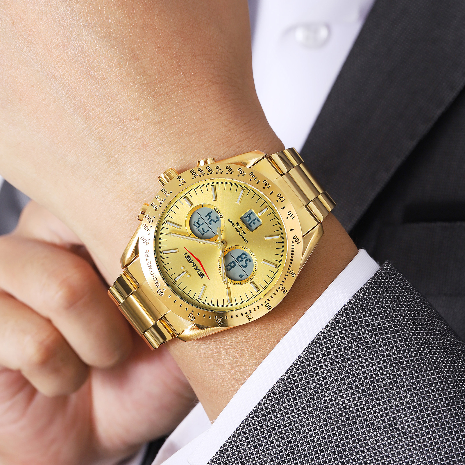 SKMEI 2503 Digital Analog Watch New