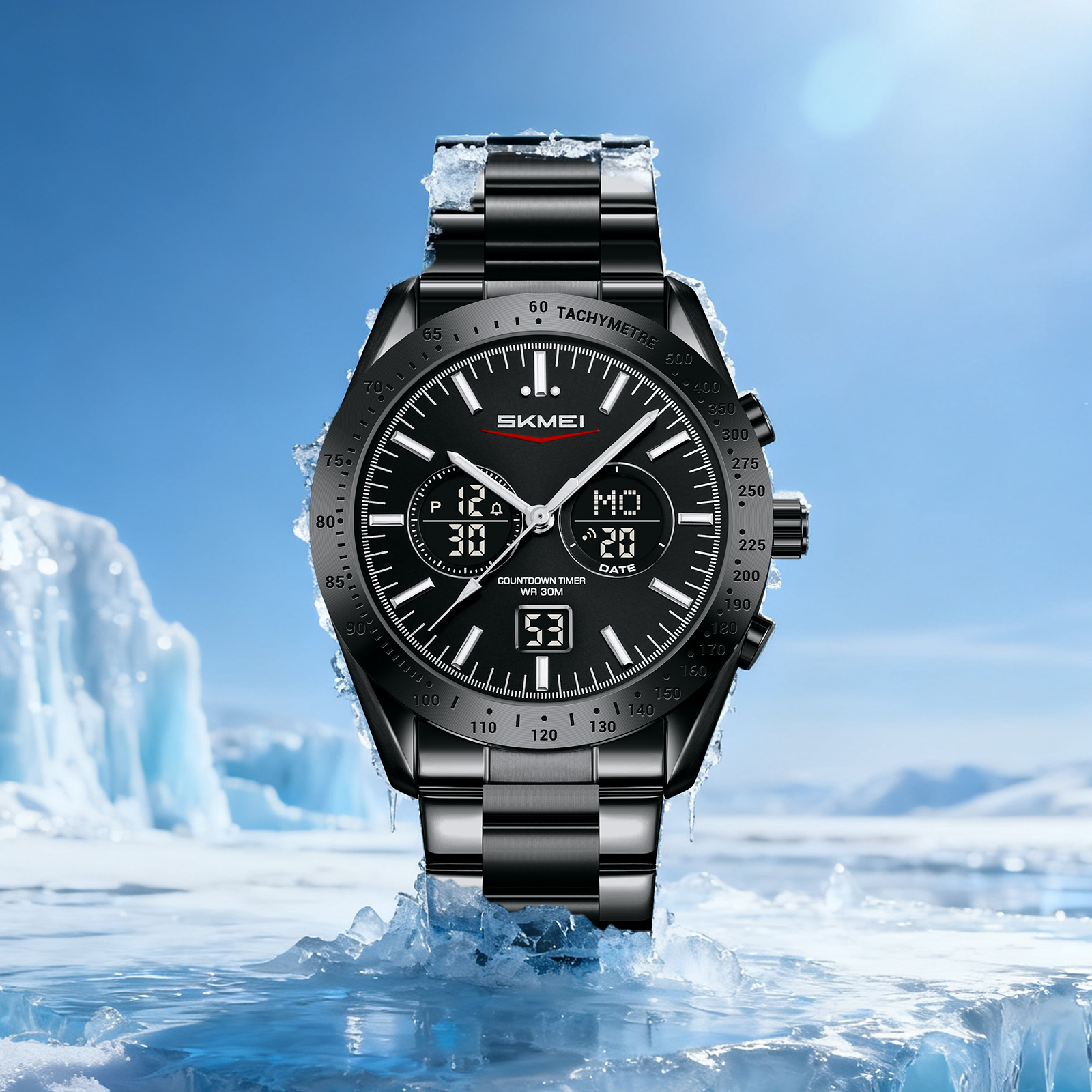 SKMEI 2503 Digital Analog Watch New