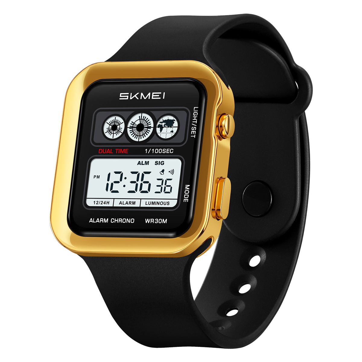 SKMEI 2504 Waterproof Sports Shockproof Watches Men Digital Watches