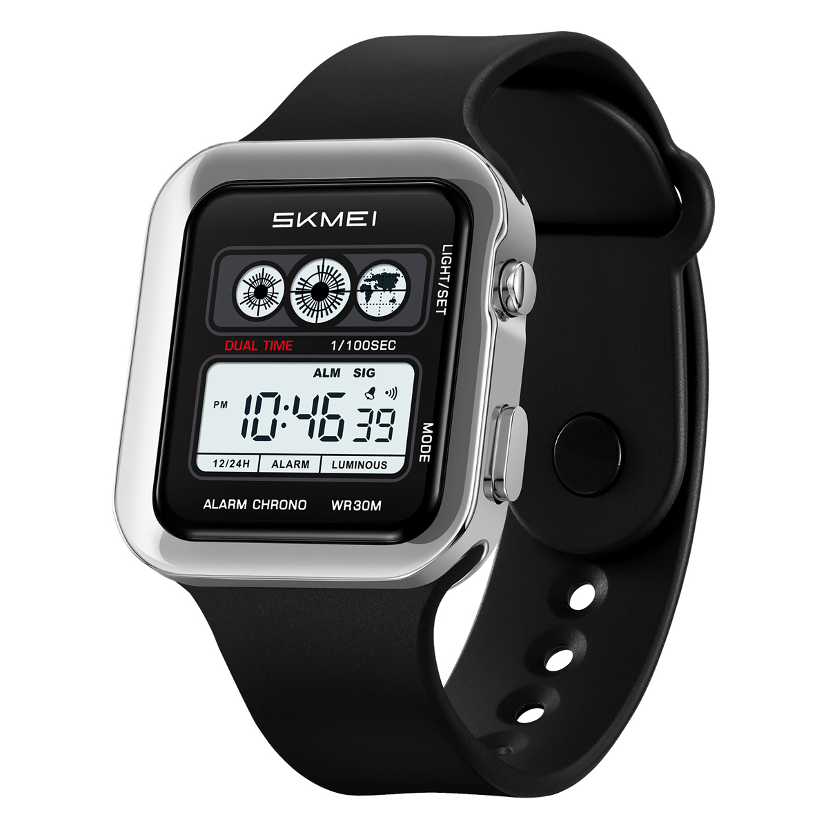 SKMEI 2504 Waterproof Sports Shockproof Watches Men Digital Watches