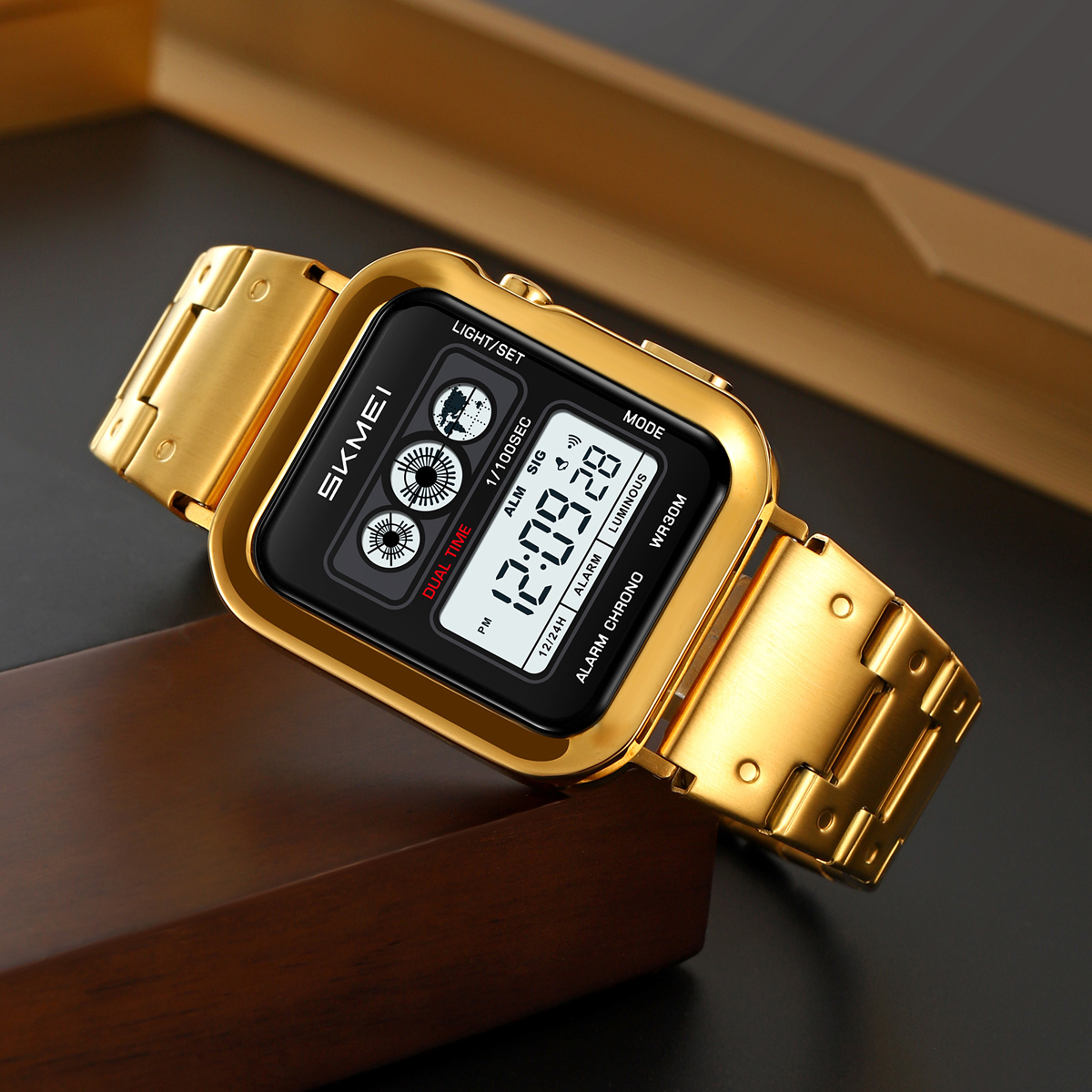 SKMEI 2504 Waterproof Sports Shockproof Watches Men Digital Watches