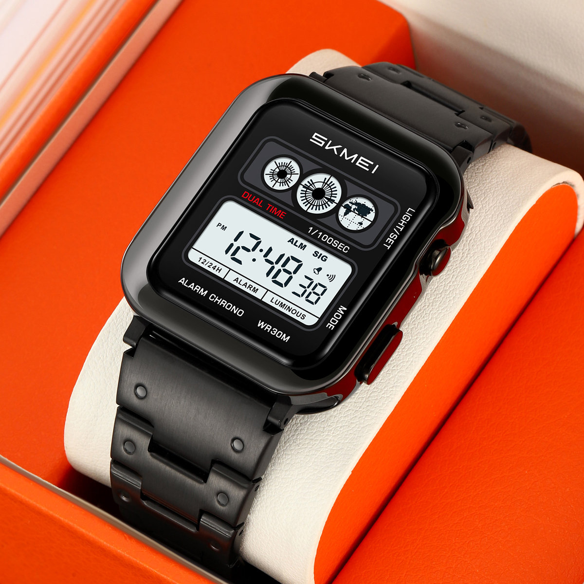 SKMEI 2504 Waterproof Sports Shockproof Watches Men Digital Watches