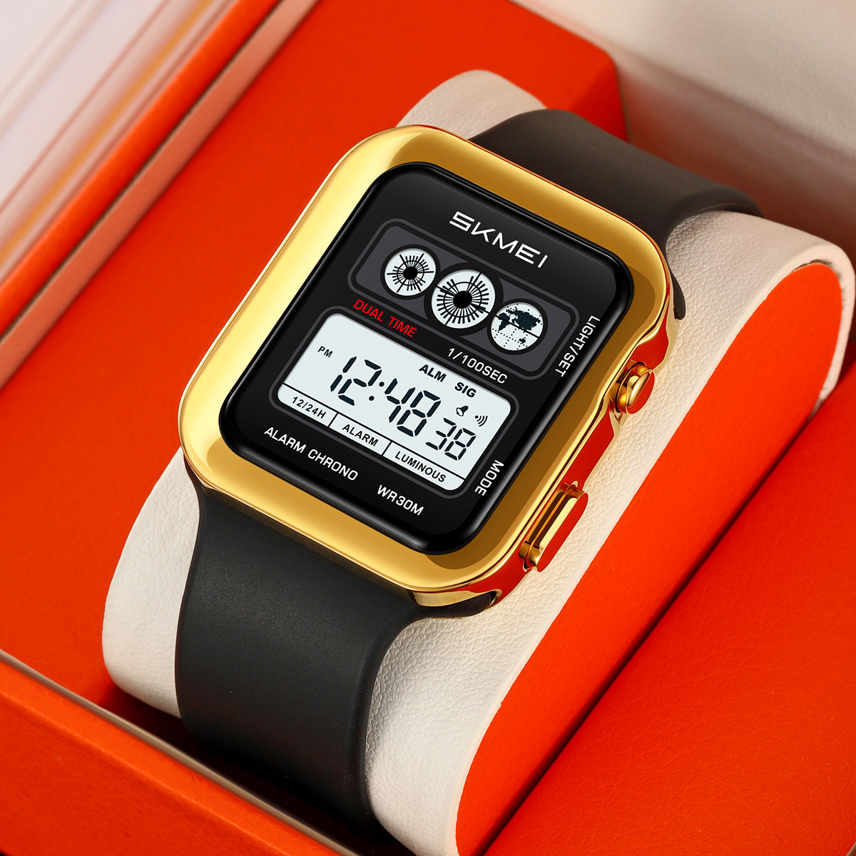 SKMEI 2504 Waterproof Sports Shockproof Watches Men Digital Watches