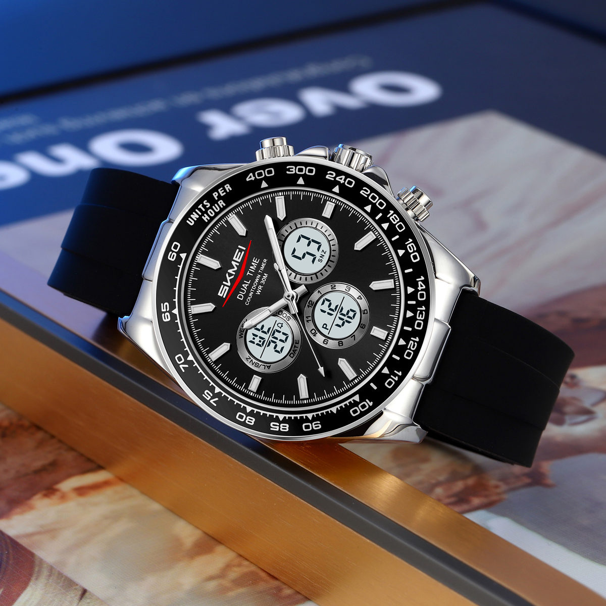 OEM Accept High-quality SKMEI 2505 Watch Men Sport Digital Mens Clock 