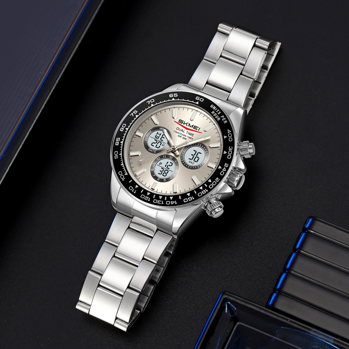 OEM Accept High-quality SKMEI 2505 Watch Men Sport Digital Mens Clock 