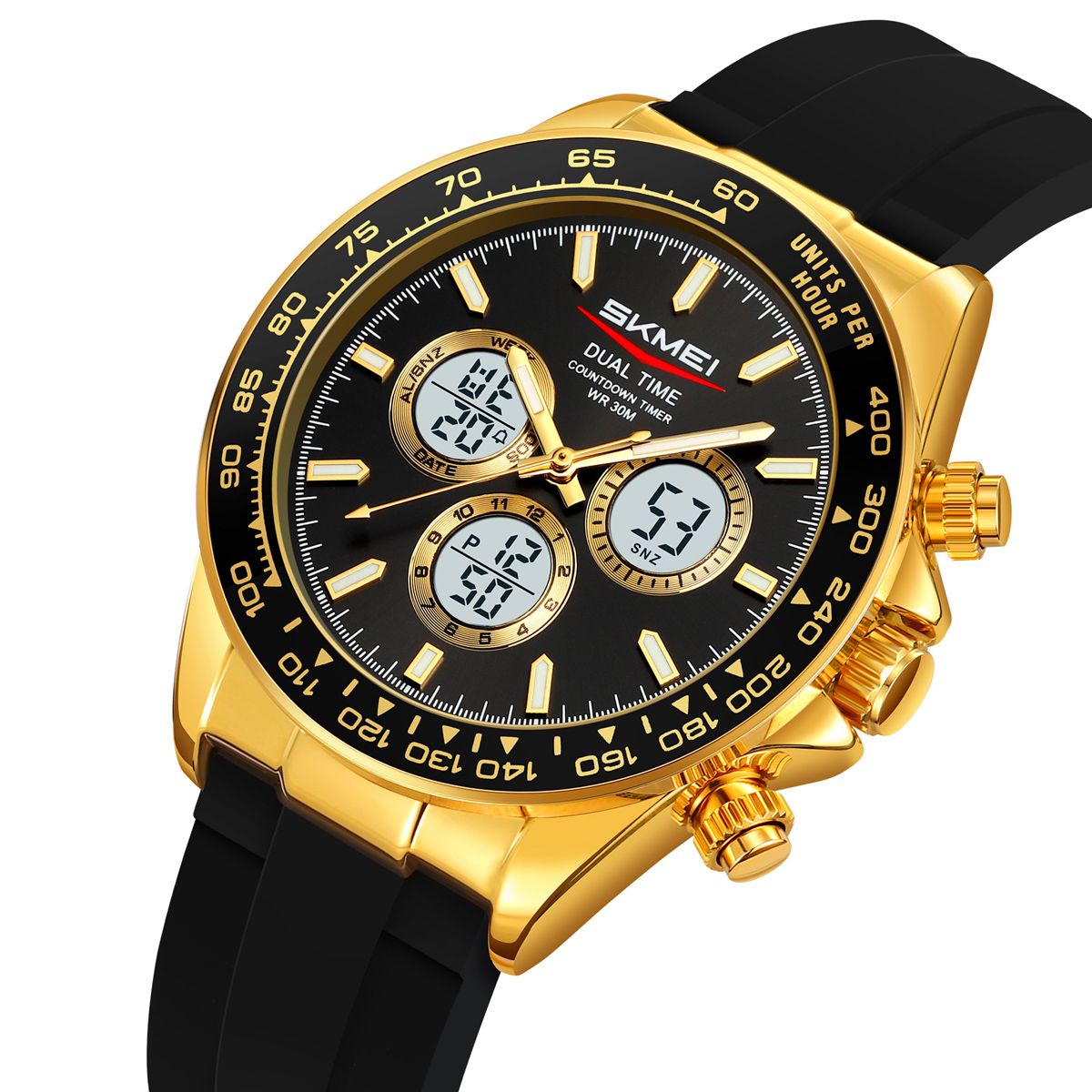 OEM Accept High-quality SKMEI 2505 Watch Men Sport Digital Mens Clock 