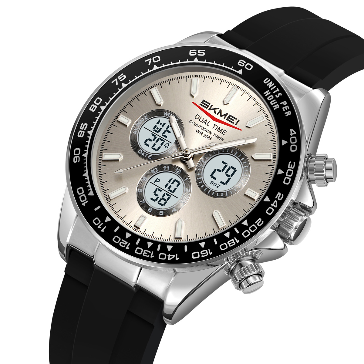 OEM Accept High-quality SKMEI 2505 Watch Men Sport Digital Mens Clock 