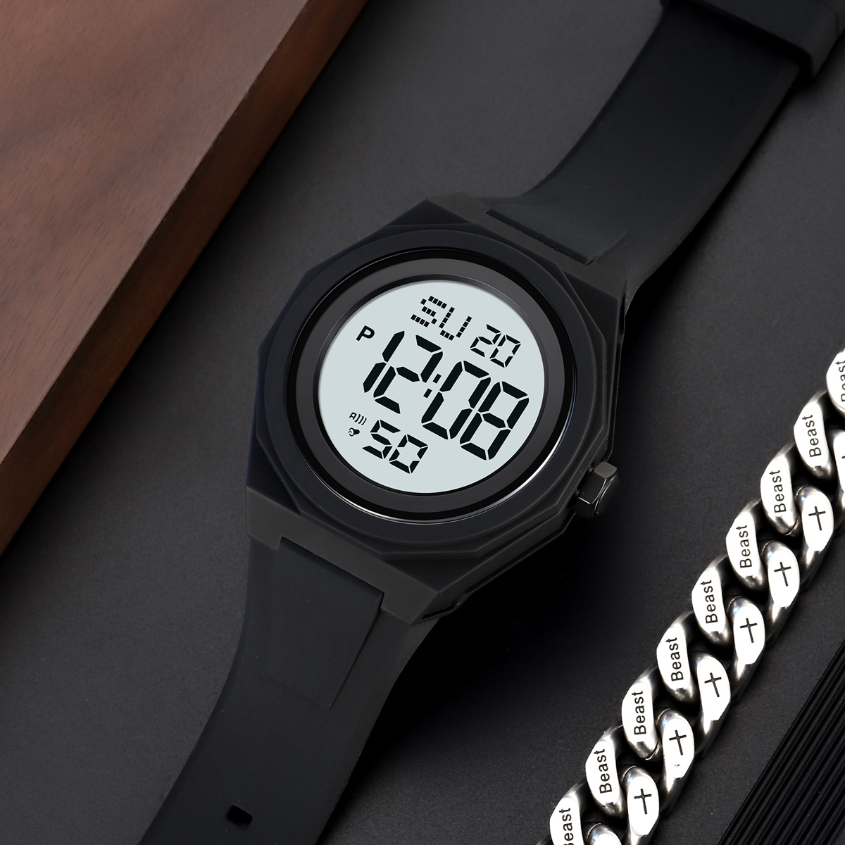  SKMEI 2506 Digital Electronic Watch Reloj Hombre