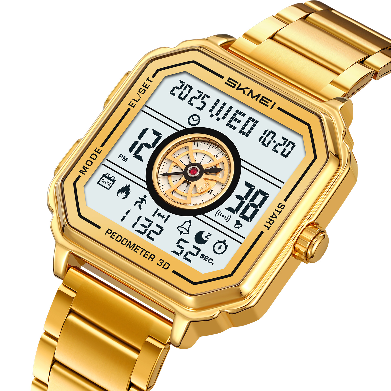 SKMEI 2507 METAL DIGITAL WATCH