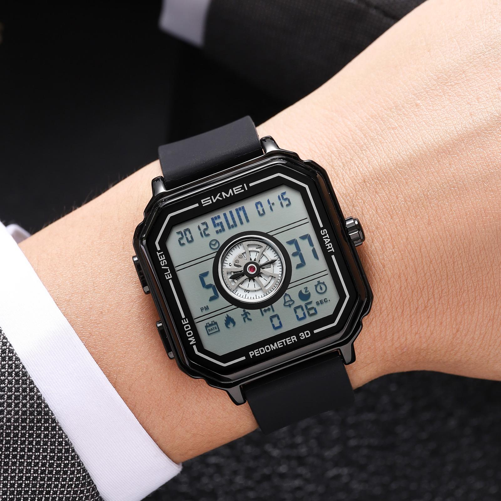 SKMEI 2507 METAL DIGITAL WATCH