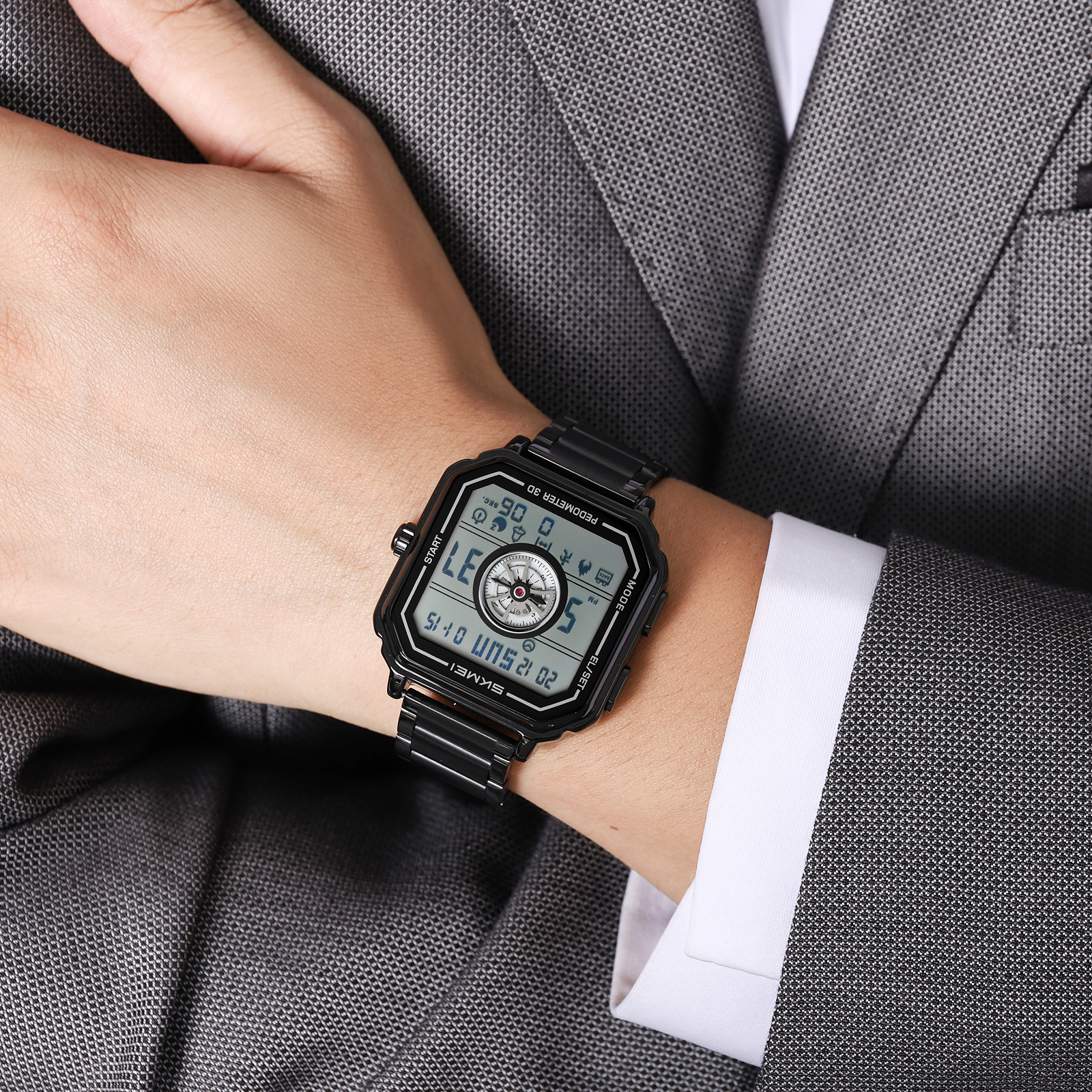 SKMEI 2507 METAL DIGITAL WATCH