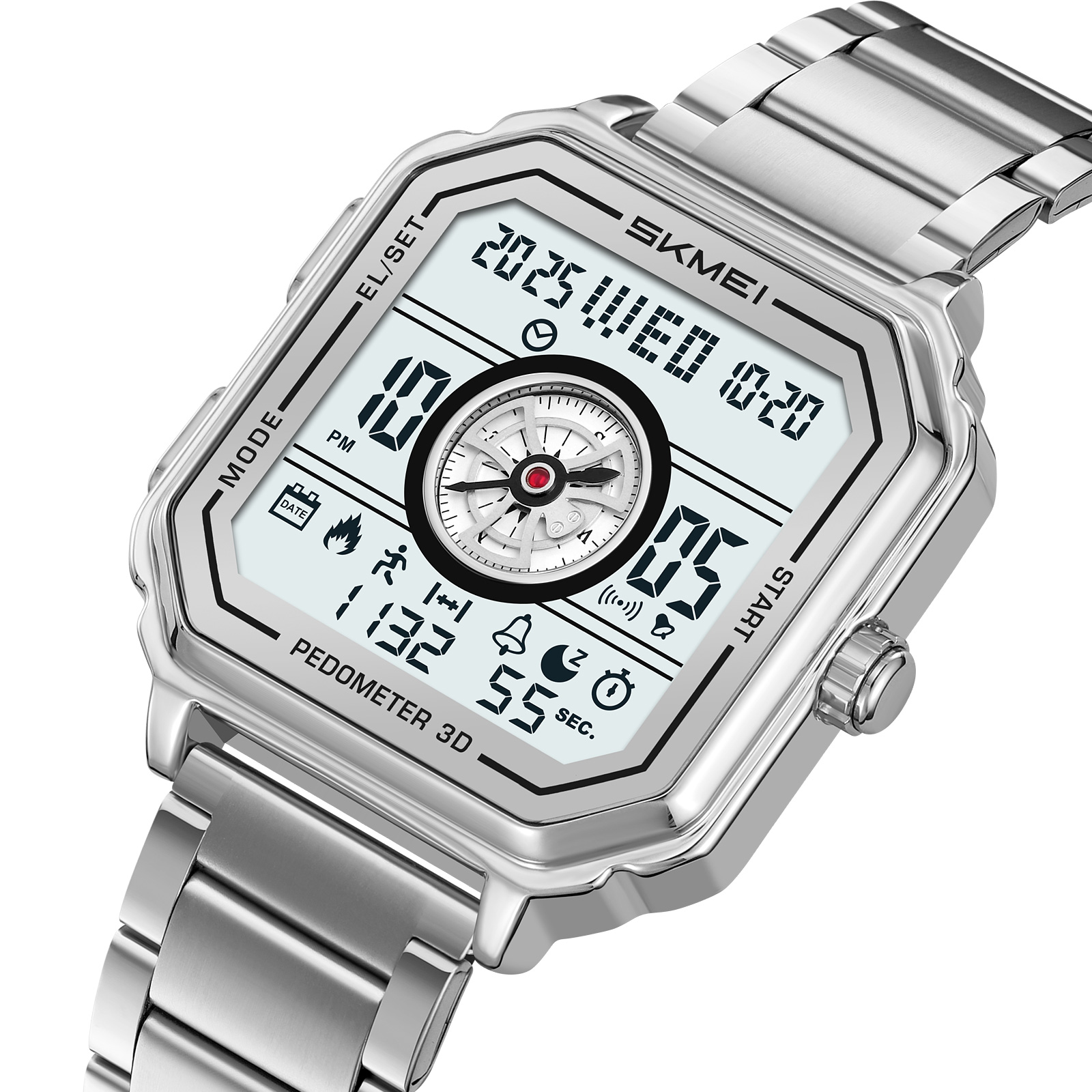 SKMEI 2507 METAL DIGITAL WATCH