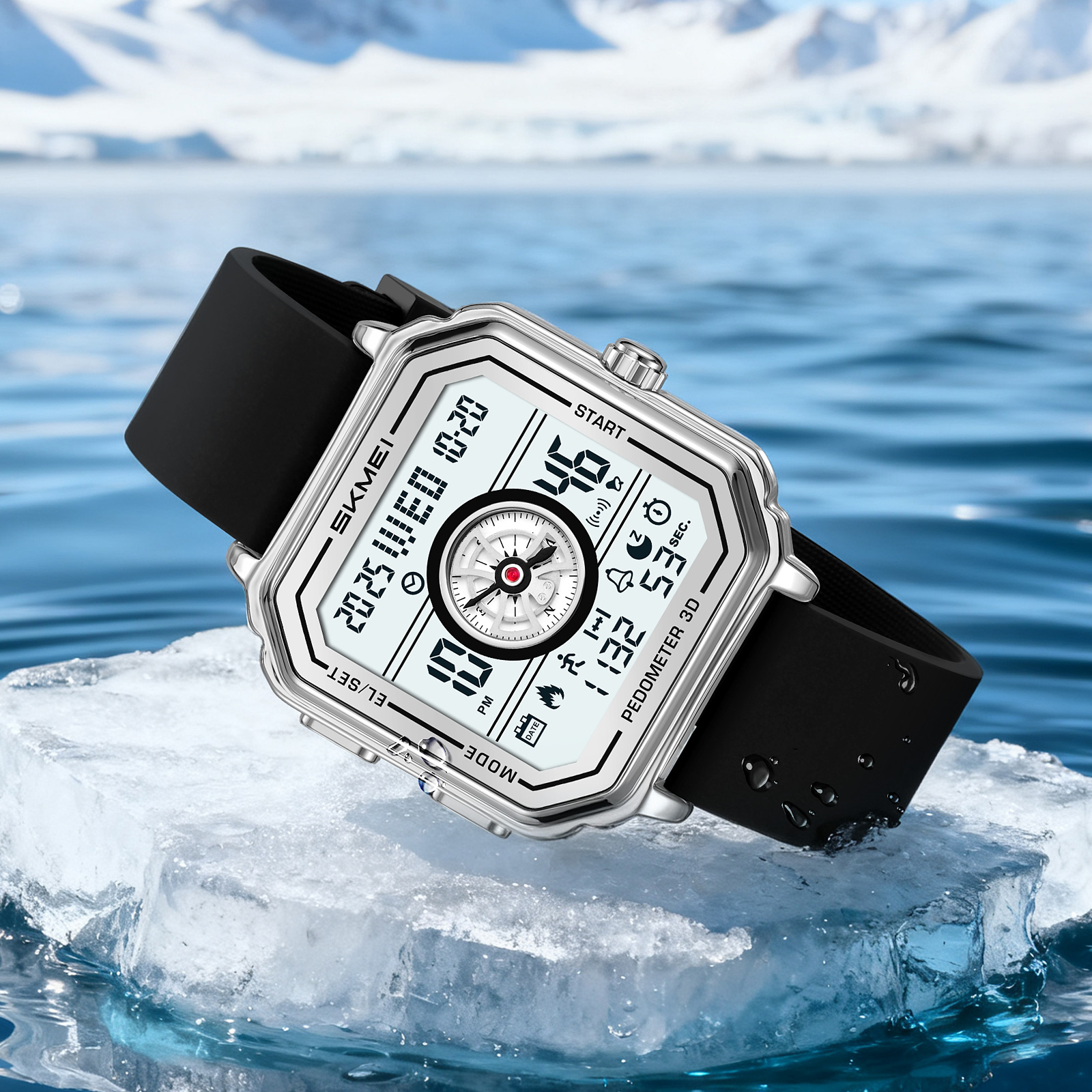 SKMEI 2507 METAL DIGITAL WATCH