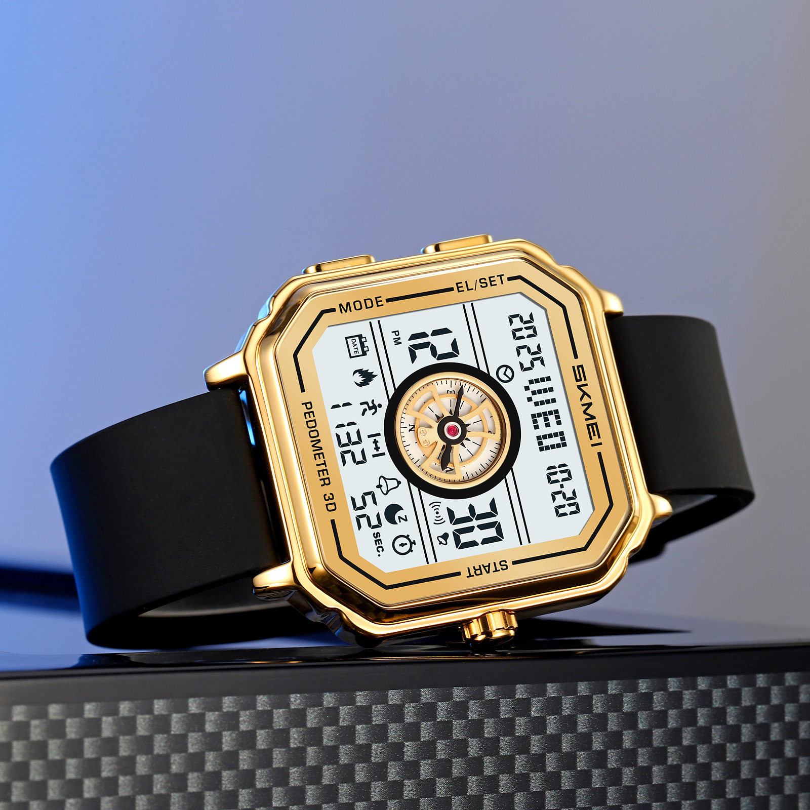 SKMEI 2507 METAL DIGITAL WATCH