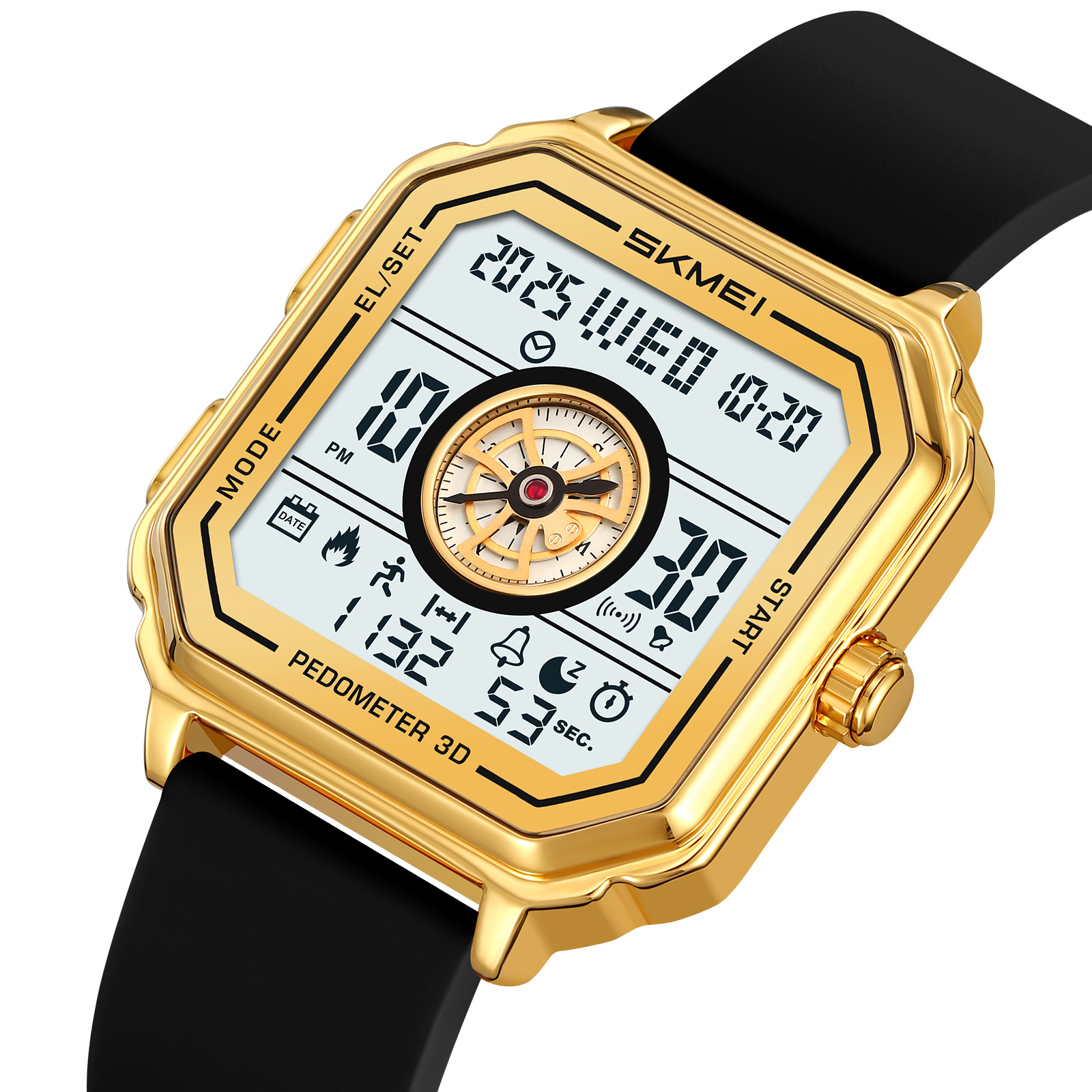 SKMEI 2507 METAL DIGITAL WATCH