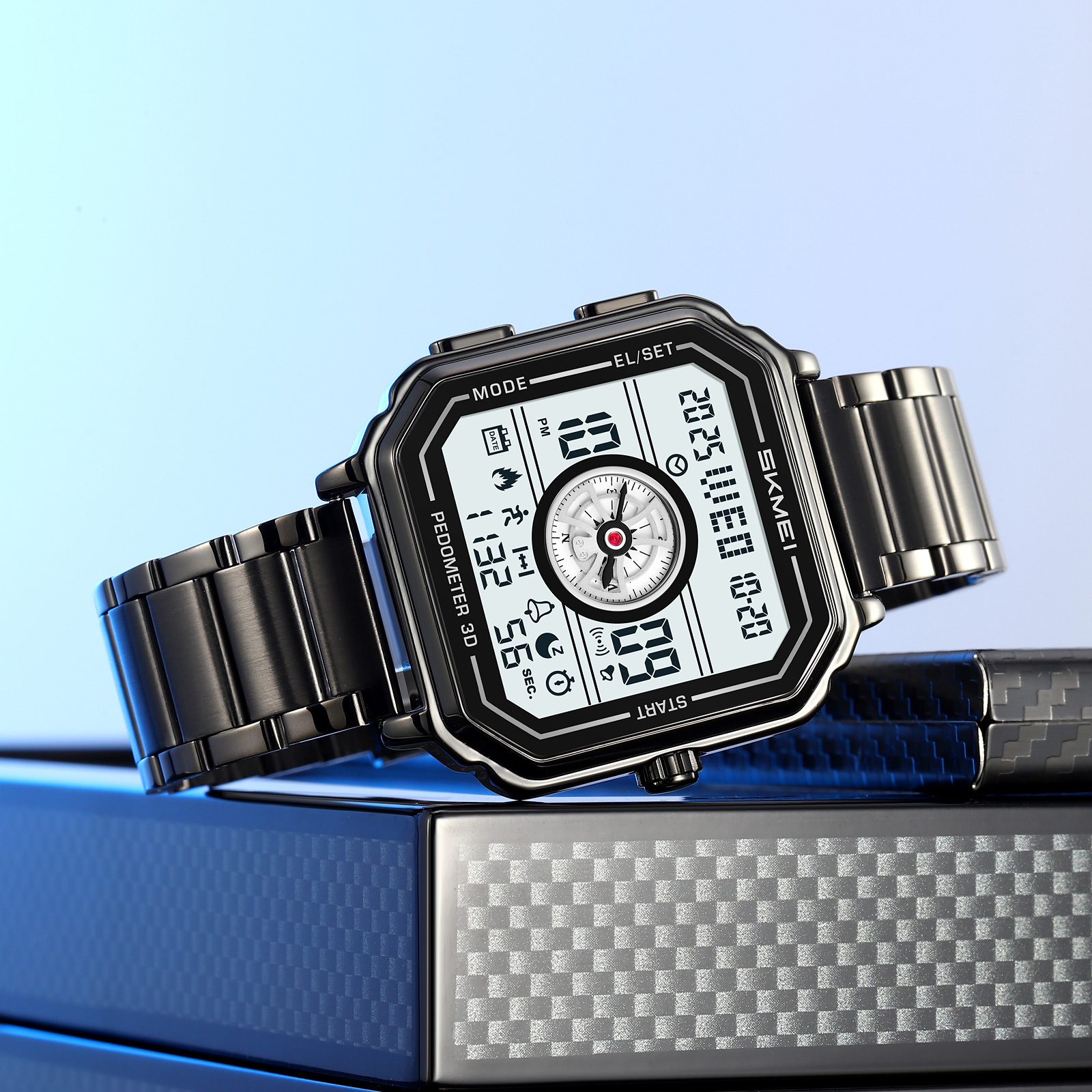 SKMEI 2507 METAL DIGITAL WATCH